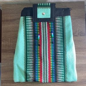 Peruvian Hand Made Multi Color BackPack